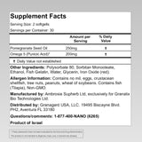 Granagard Omega 5 supplement nutritional information