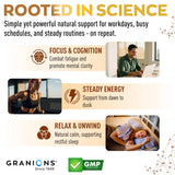 Granions Ashwagandha Supplement 1050mg in lifestyle setting