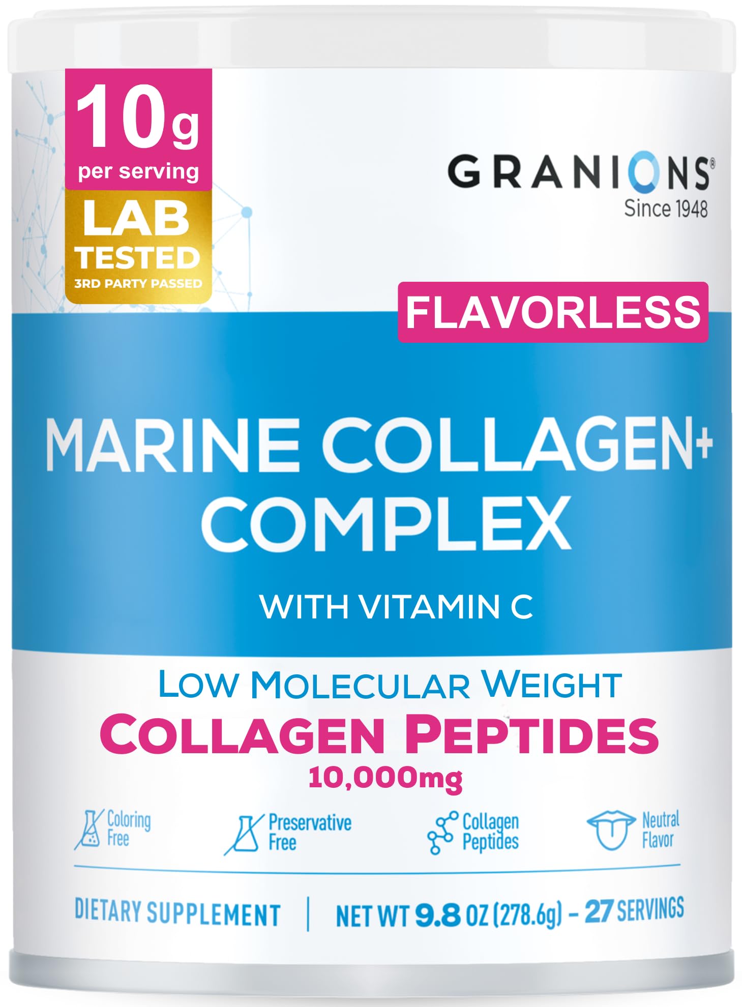Granions Collagen Powder packaging front view
