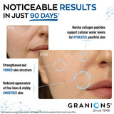 Granions Collagen Powder side view of packaging