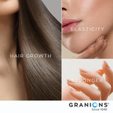 Granions Hair Growth Supplement tablet on a white background