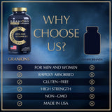 Granions HMB and Vitamin D3 Supplement capsules close-up