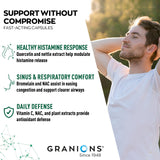 Granions Quercetin Capsules with natural ingredients