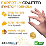 Granions Shilajit Complex Capsules 1000mg ingredients list
