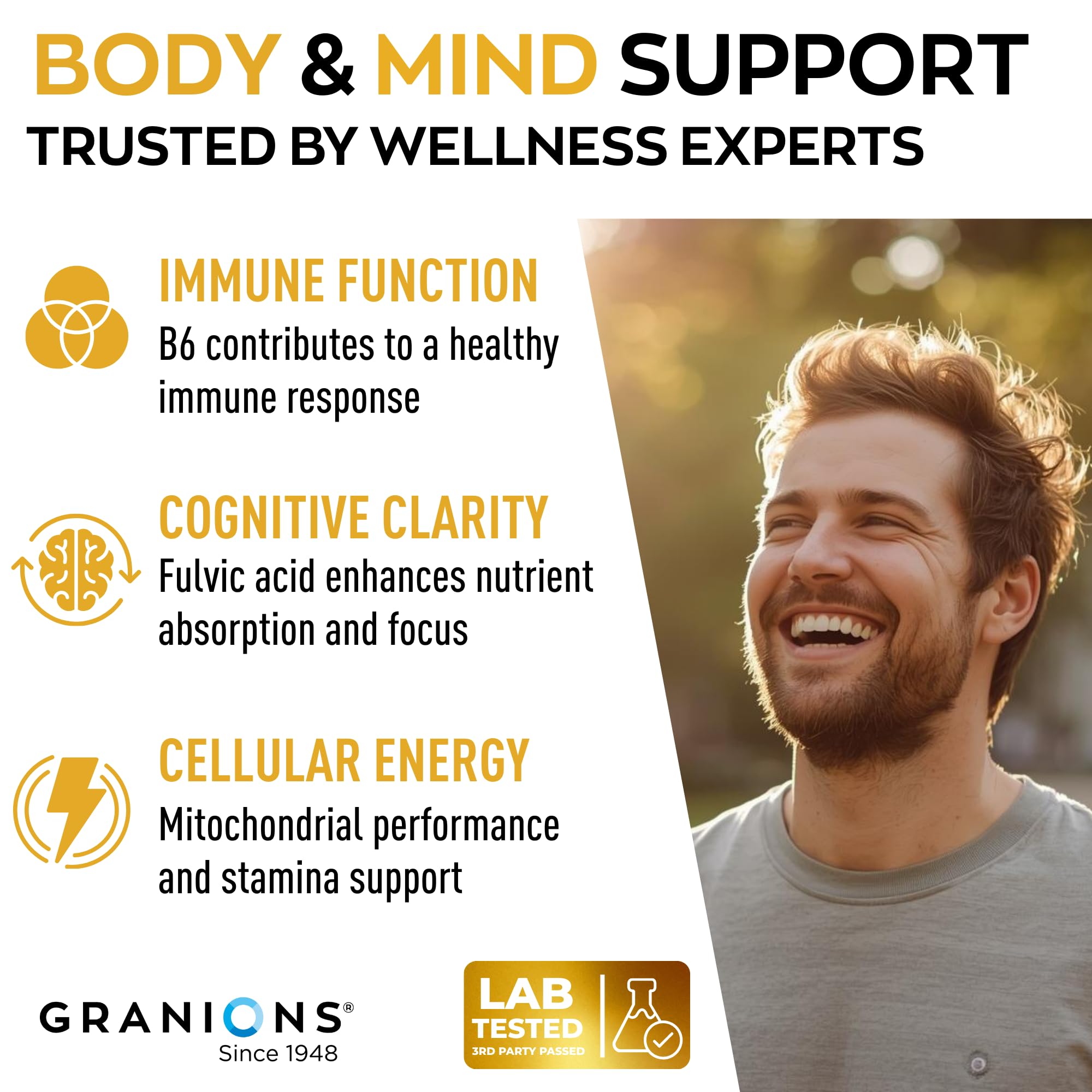 Granions Shilajit Complex Capsules 1000mg packaging