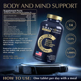 Granions Vegan Collagen support 59g scoop with powder