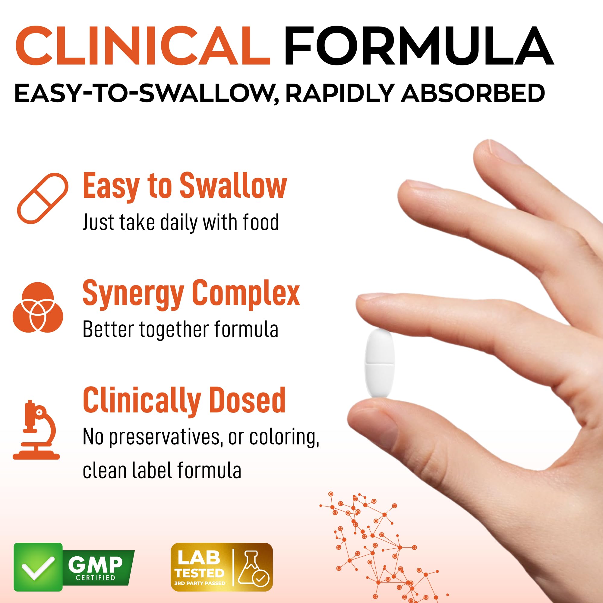 Granions Vitamin D3 & K2 capsules in a hand