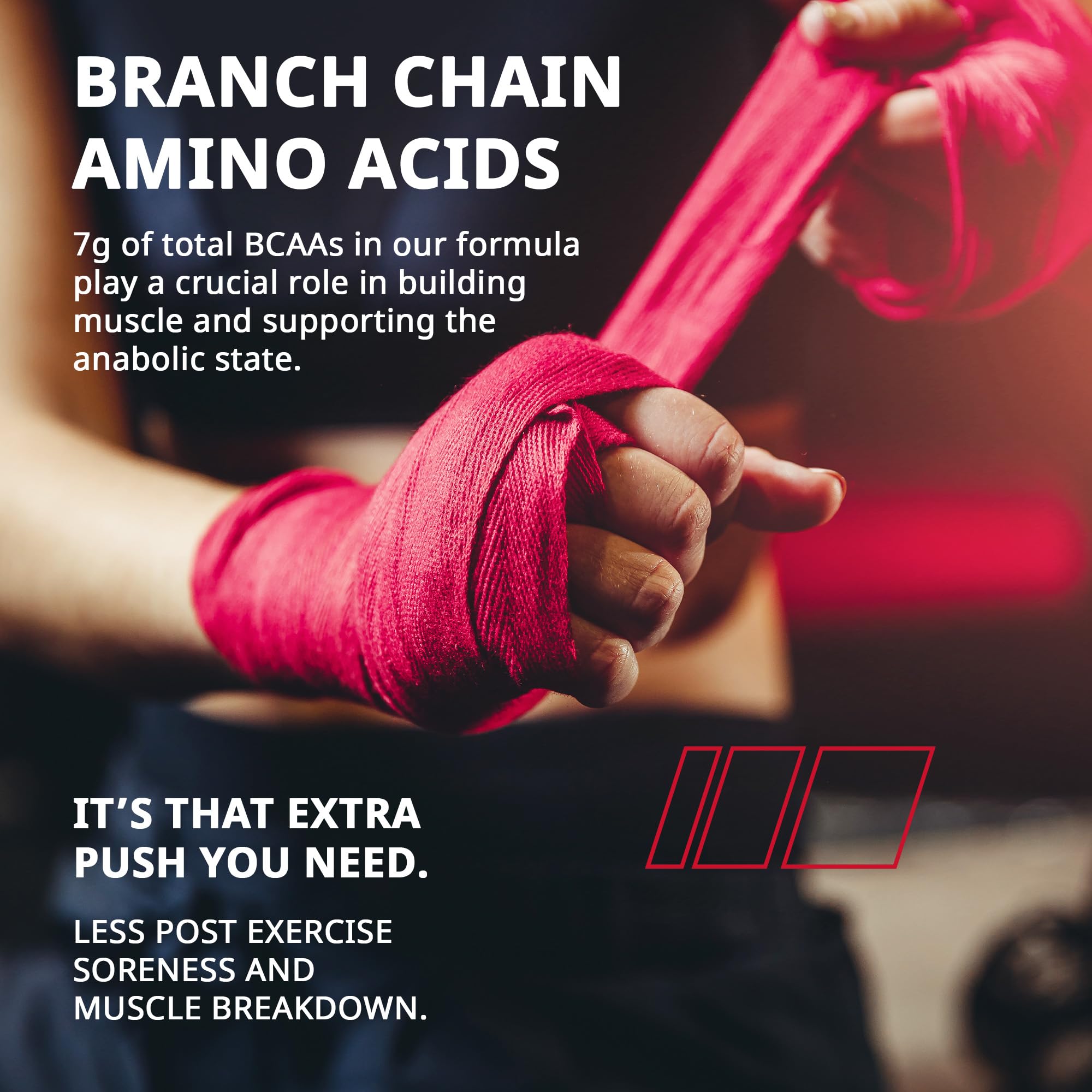 Granite Supplements BCAA EAA Amino Acids Powder 558g close-up