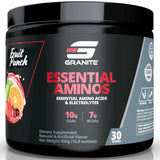 Granite Supplements BCAA EAA Amino Acids Powder 558g front view