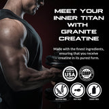 Granite Supplements Creatine Monohydrate 454g lifestyle scene