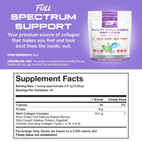 Granite Supplements Multi-Collagen Powder scoop with powder