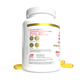 Granite Supplements Omega-3 Fish Oil with fresh citrus slices