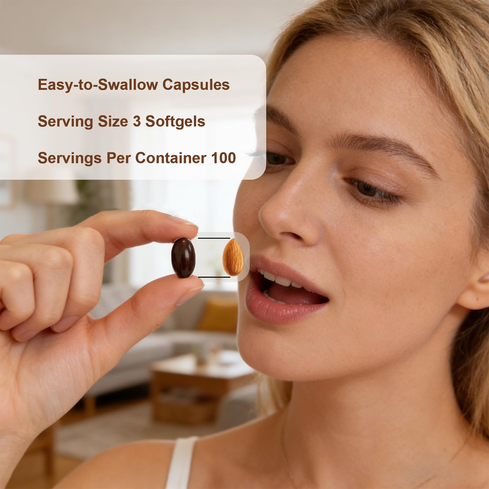 GraviGlow Ceylon Cinnamon Softgels in a travel-friendly container