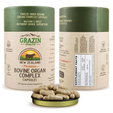 GRAZIN HEALTH Blended Vitamin & Mineral Supplement 60 capsules front view