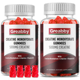 GREABBY Creatine Monohydrate Gummies 5000mg front view