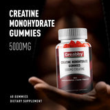 GREABBY Creatine Monohydrate Gummies 5000mg packaging