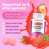 GREABBY Evening Primrose Oil Gummies with strawberries
