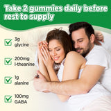 GREABBY Glycine 3g Gummies on a table