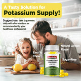 GREABBY Potassium Gluconate Gummies packaging side view