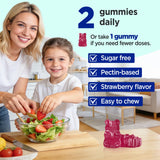 GREABBY Zinc Picolinate Gummies 50mg strawberry flavour