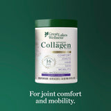 Great Lakes Wellness Advanced Collagen Peptides in a cup of coffee