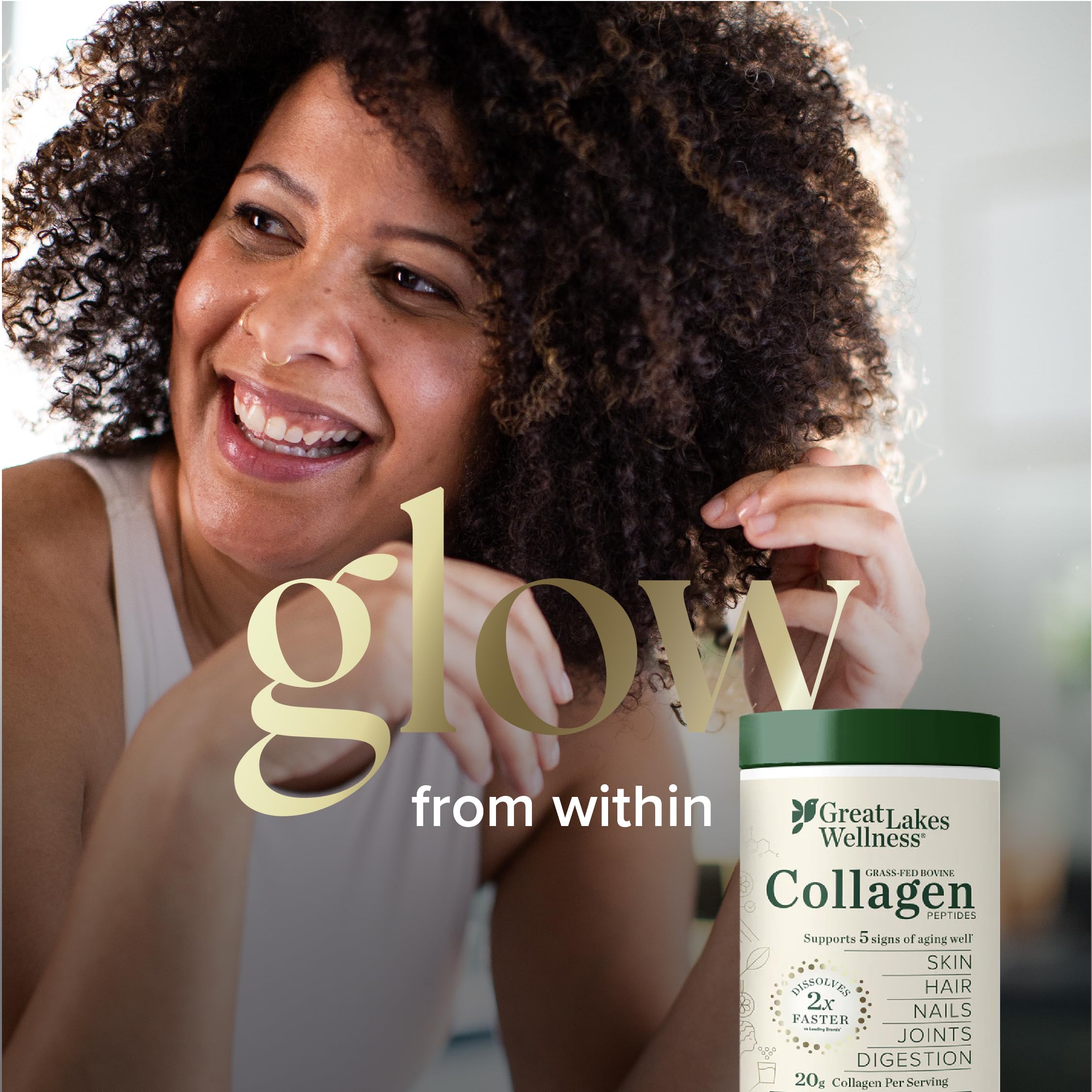 Great Lakes Wellness Collagen Peptides Powder 227g ingredient list