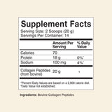 Great Lakes Wellness Collagen Powder 283g mixed in a smoothie