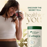 Great Lakes Wellness Collagen Powder 283g scoop