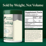 Great Lakes Wellness Collagen Powder 454g mixed in a smoothie