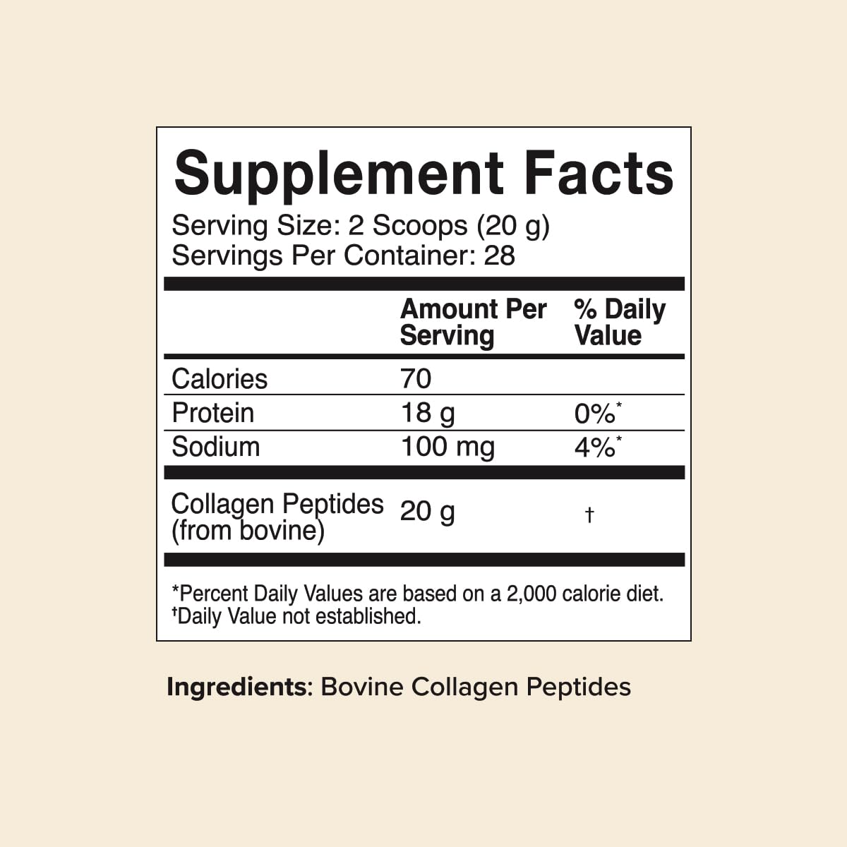 Great Lakes Wellness Collagen Powder serving suggestion in a smoothie