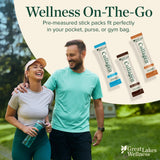 Great Lakes Wellness Flavoured Collagen Peptides Powder ingredients list