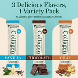 Great Lakes Wellness Flavoured Collagen Peptides Powder packaging side view
