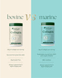 Great Lakes Wellness Marine Collagen Powder 454g scoop and powder