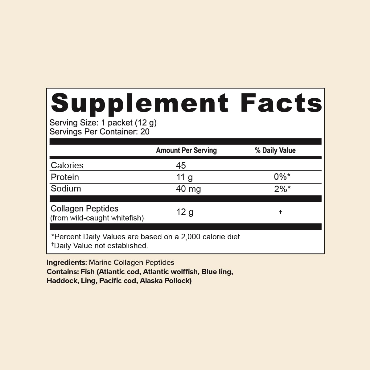 Great Lakes Wellness Marine Collagen Powder mixed in a smoothie