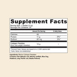Great Lakes Wellness Marine Collagen Powder mixed in a smoothie