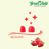 GREEN FIELD NUTRITIONS Halal Biotin Gummies nutritional information