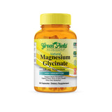 GREEN FIELD NUTRITIONS Halal Magnesium Glycinate Capsules front view