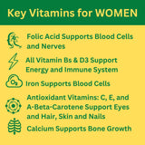 GREEN FIELD NUTRITIONS Halal Multivitamin back view of packaging