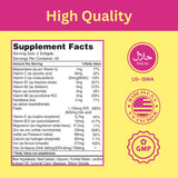 GREEN FIELD NUTRITIONS Halal Prenatal Vitamins softgels in hand