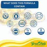 GREEN FIELD NUTRITIONS Vitamin D3 5000 IU Halal Softgels close-up of softgel