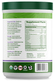 Green Foods Green Magma Organic Barley Grass Powder 358g back view