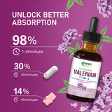 green Herb Vibe Herbal Sleep Drops 235g packaging