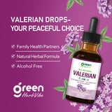 green Herb Vibe Herbal Sleep Drops 235g with herbal ingredients