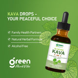 green Herb Vibe Kava Herbal Drops lifestyle image