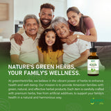 green Herb Vibe Kava Herbal Drops with natural herbs