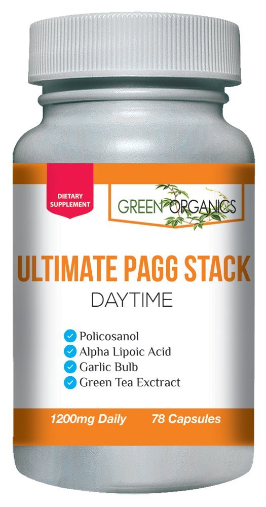 Green Organics PAGG Stack daytime capsules close-up