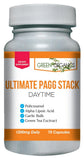 Green Organics PAGG Stack daytime capsules close-up