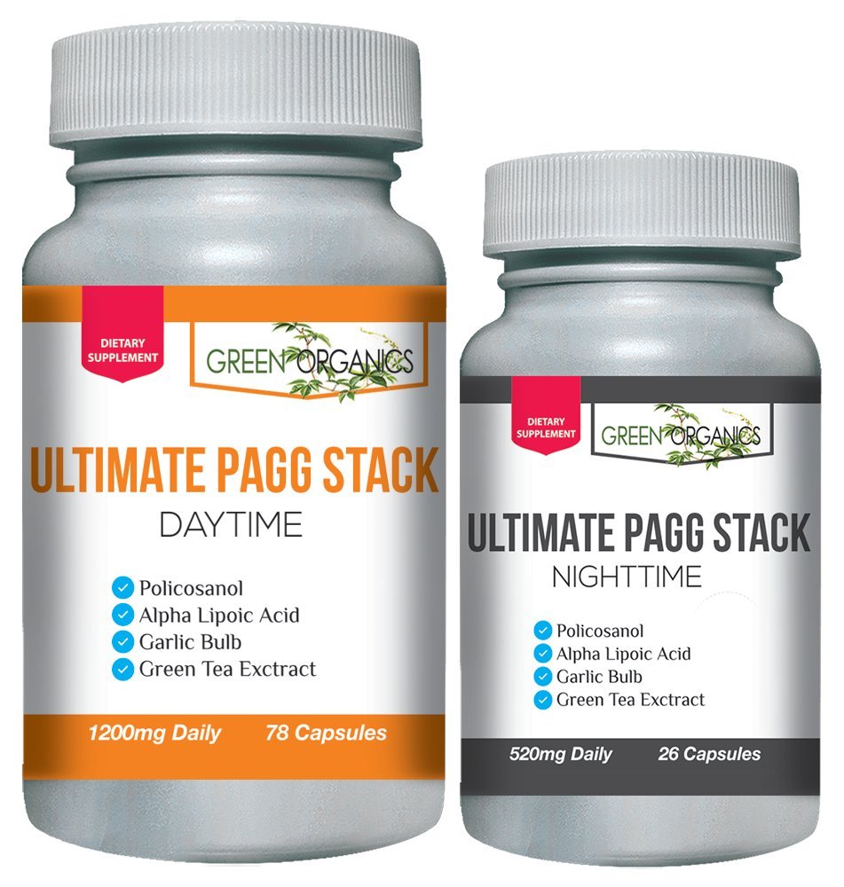 Green Organics PAGG Stack supplement front view