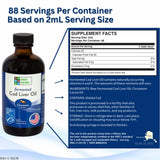 Green Pasture Fermented Cod Liver Oil 358g liquid with syringe