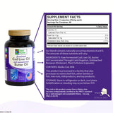 Green Pasture Wild Alaska Cod Liver Oil & Butter Oil Capsules with measuring spoon